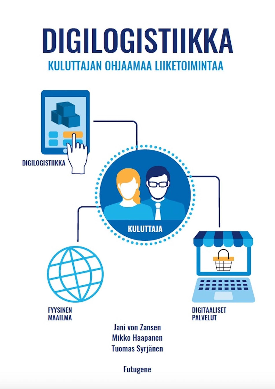 Valokuva kirjasta Jani von Zansen / Mikko Haapanen / Tuomas Syrjänen Digilogistiikka, kuuluu tuoteryhmään Talous yhteiskunta.
