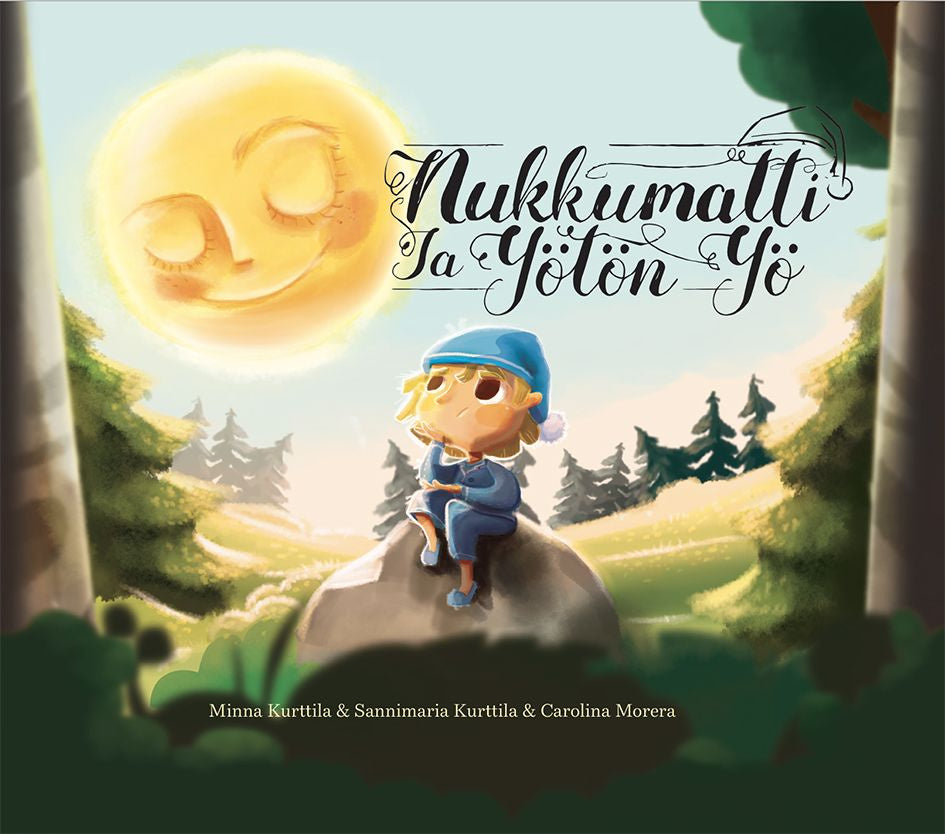 Valokuva kirjasta Minna Kurttila / Sannimaria Kurttila Nukkumatti ja yötön yö, kuuluu tuoteryhmään Lasten romaanit lorut ja runot.