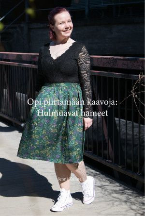Valokuva kirjasta Jenni Kulmala Opi piirtämään kaavoja: Hulmuavat hameet, kuuluu tuoteryhmään Urheilu harrasteet.