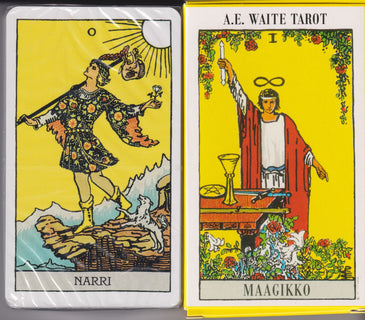 Rider Waite tarot-pakkaus (kortit+Tarot-portti sisimpään)
