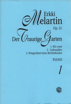 Valokuva kirjasta  Der Traurige Garten 1 op 52, kuuluu tuoteryhmään Musiikki.
