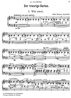 Der Traurige Garten 1 op 52