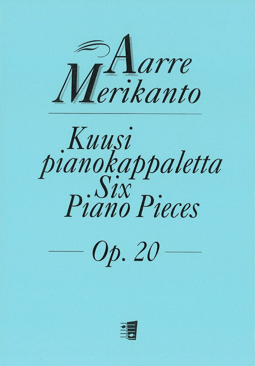 Valokuva kirjasta  Kuusi pianokappaletta - Piano, kuuluu tuoteryhmään Musiikki.