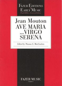 Valokuva kirjasta  Ave Maria... Virgo Serena, kuuluu tuoteryhmään Musiikki.