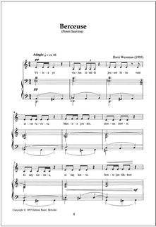 Vanhenemisen seikkailu - Laulusarja mezzosopraanolle ja pianolle Pentti Saaritsan runohin