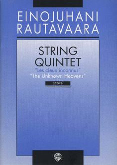 Valokuva kirjasta  String Quintet "Les cieux inconnus" (Unknown Heavens), kuuluu tuoteryhmään Musiikki.