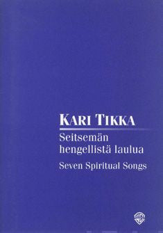 Valokuva kirjasta  Seven Spiritual Songs / Seitsemän hengellistä laulua, kuuluu tuoteryhmään Musiikki.