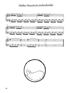 Habbu Hamsterin pianokirja