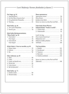 Kootut yksinlaulut ja duetot 2