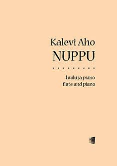 Valokuva kirjasta  Nuppu for flute and piano, kuuluu tuoteryhmään Musiikki.