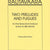 Tuotteen Two Preludes and Fugues - Violoncello &amp; piano pikkukuva 1