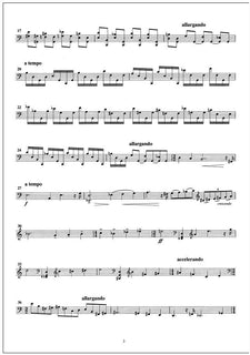 Two Preludes and Fugues - Violoncello & piano