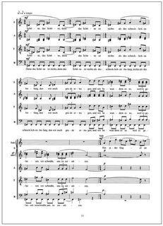 Die erste Elegie - Mixed choir