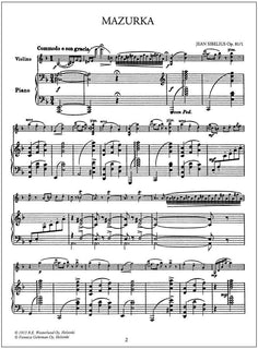 Five Pieces for Violin and Piano op. 81