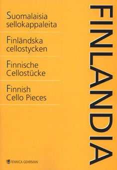 Valokuva kirjasta  Finlandia - Finnish Cello Pieces - Cello part &amp; piano accompaniment, kuuluu tuoteryhmään Musiikki.