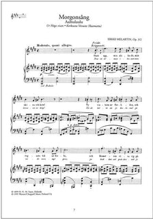 Yksinlauluja 2 / Solo Songs 2 - Voice & piano