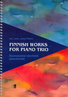 Valokuva kirjasta  Finnish Works for Piano Trio - Score (piano part) &amp; violin and cello parts, kuuluu tuoteryhmään Musiikki.