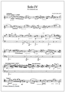 Solo IV - Violoncello