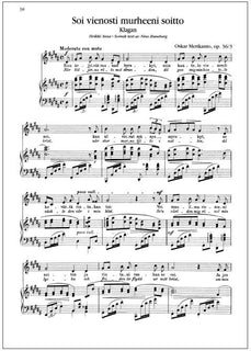 Kauneimmat laulut - Laulu & piano