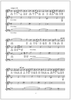 Och glädjen den dansar / With Joy We Go Dancing - Mixed choir