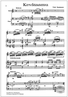 Kevätaamu (Spring Morning) - Flute and piano