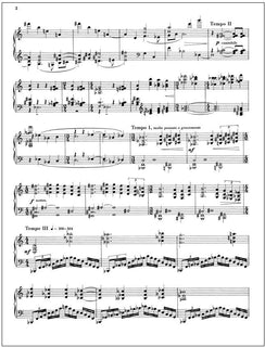 Piano Sonata 1 / Klaviersonate 1 