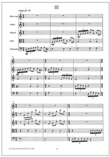 Pohjoiset vuodenajat for mezzo-soprano and string quartet - Score & parts