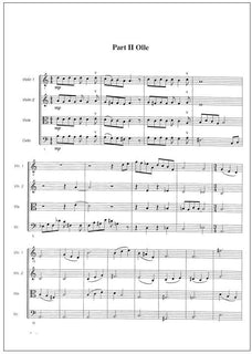 Two Portraits for string quartet - Score