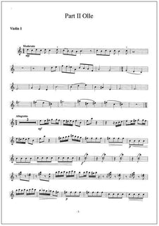 Two Portraits for string quartet - Parts