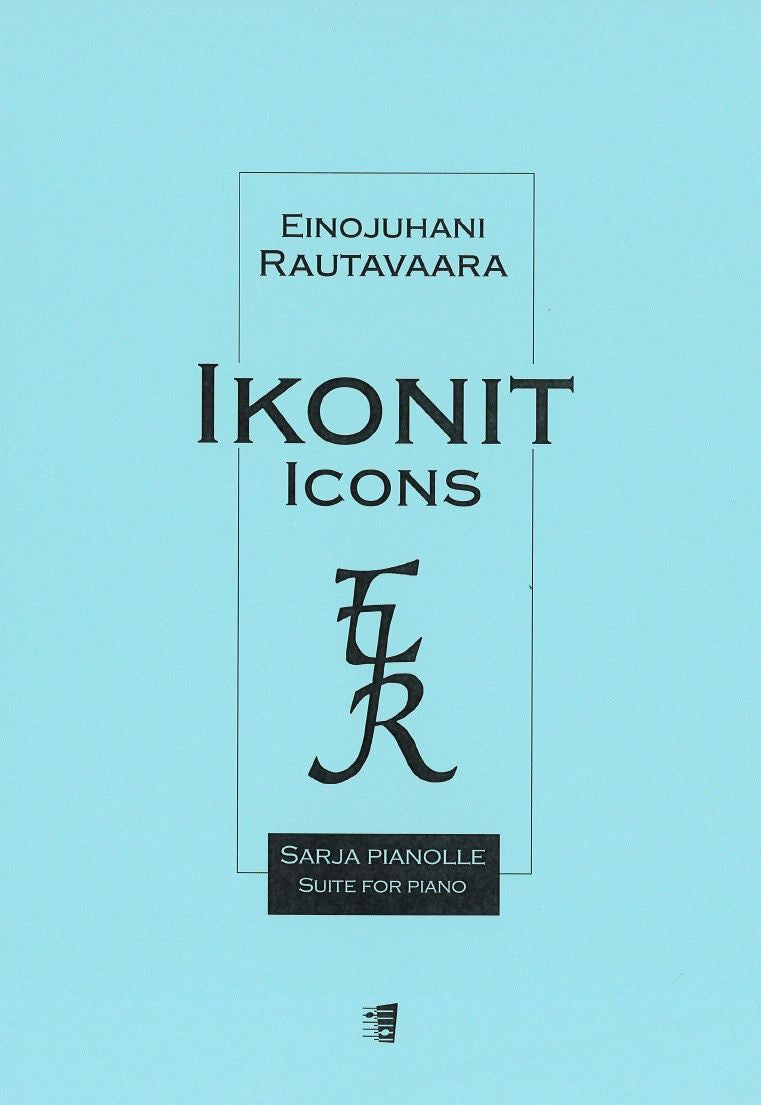 Valokuva kirjasta  Icons - Suite for piano, kuuluu tuoteryhmään Musiikki.