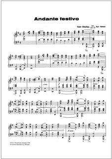 Andante festivo - Piano