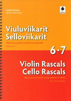 Valokuva kirjasta Géza Szilvay / Csaba Szilvay Violin / Cello Rascals 6-7 - Piano accompaniment, kuuluu tuoteryhmään Musiikki.