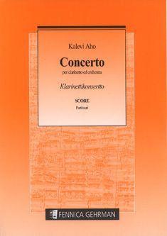 Valokuva kirjasta  Concerto per clarinetto ed orchestra / Clarinet Concerto, kuuluu tuoteryhmään Musiikki.