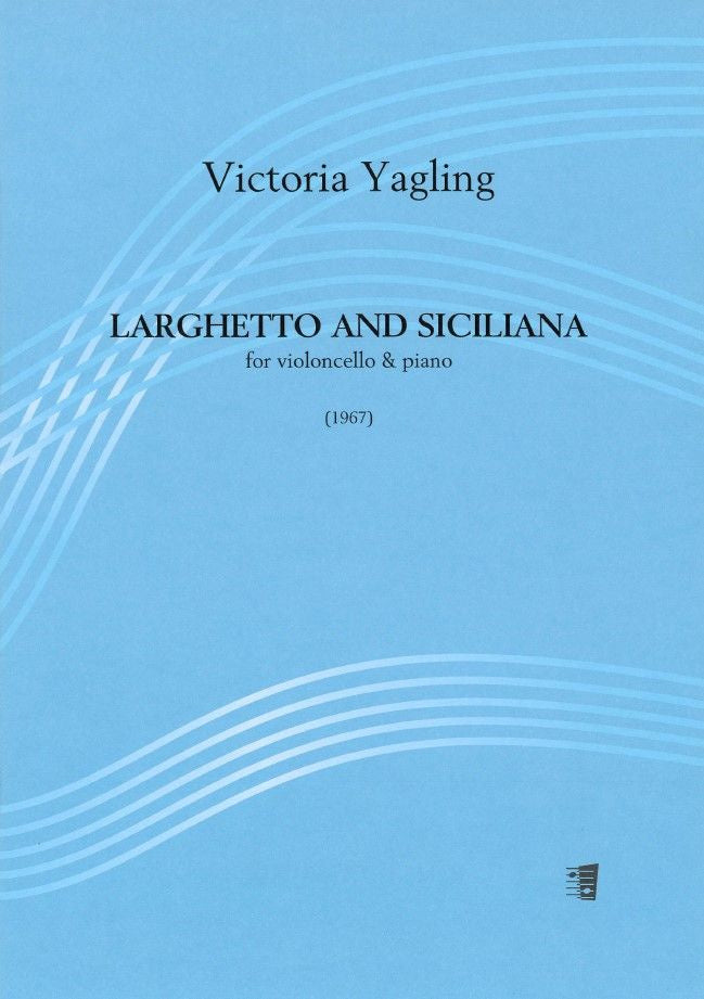 Valokuva kirjasta  Larghetto and Siciliana for violoncello and piano, kuuluu tuoteryhmään Musiikki.