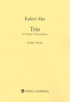 Valokuva kirjasta  Trio for clarinet, viola and piano - Score, kuuluu tuoteryhmään Musiikki.