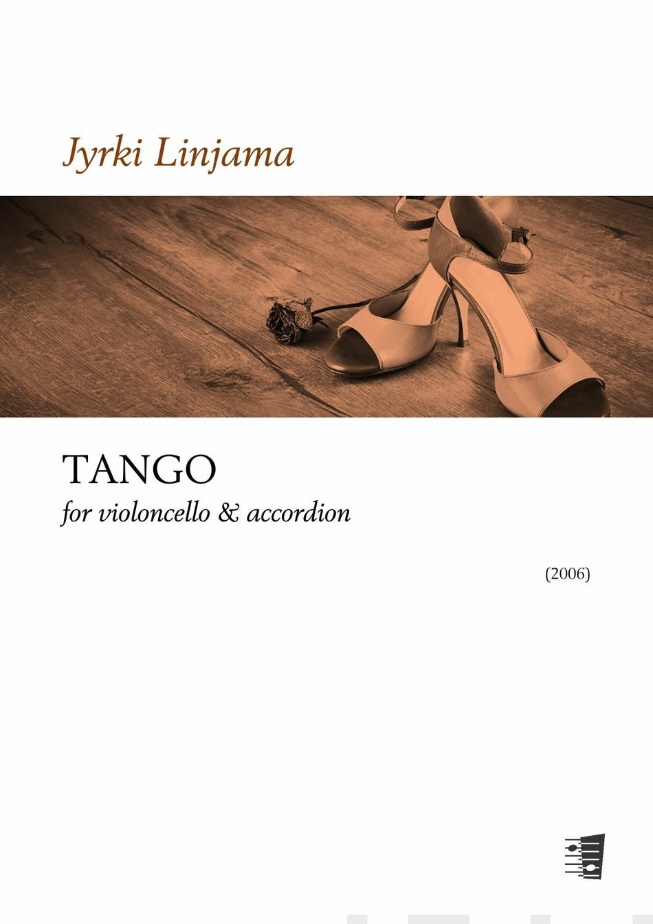 Valokuva kirjasta  Tango for violoncello and accordion - Score (accordion) &amp; cello part, kuuluu tuoteryhmään Musiikki.