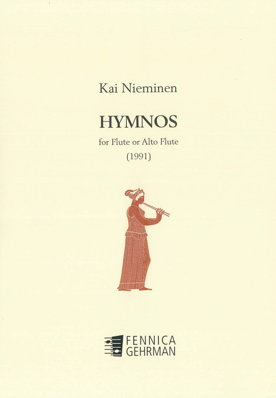 Valokuva kirjasta  Hymnos for flute or alto flute, kuuluu tuoteryhmään Musiikki.