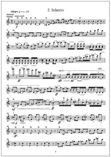 String Quartet No. 10 - Parts