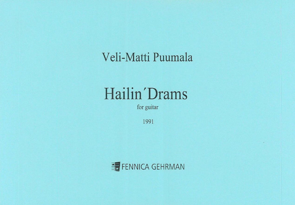 Valokuva kirjasta  Hailin' Drams for guitar, kuuluu tuoteryhmään Musiikki.