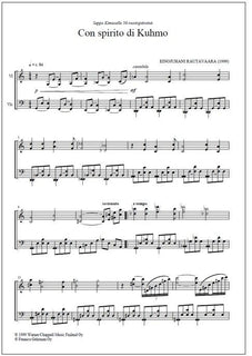 Con Spirito di Kuhmo for violin and violoncello