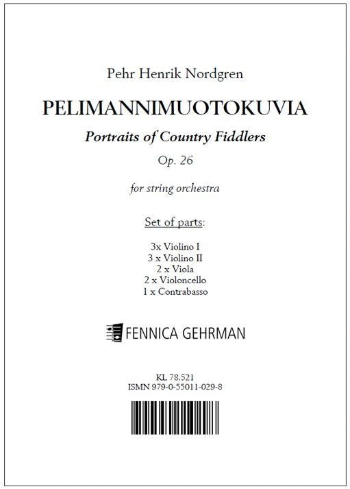 Valokuva kirjasta  Pelimannimuotokuvia / Portraits of the Country Fiddlers - Parts (33221), kuuluu tuoteryhmään Musiikki.
