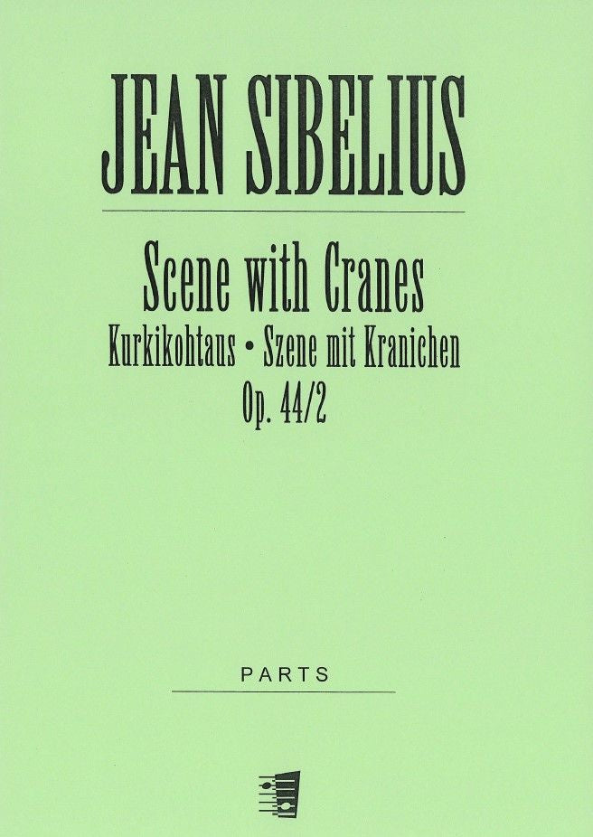 Valokuva kirjasta  Scene with Cranes - Parts (2 clarinets, timpani, strings 33221), kuuluu tuoteryhmään Musiikki.