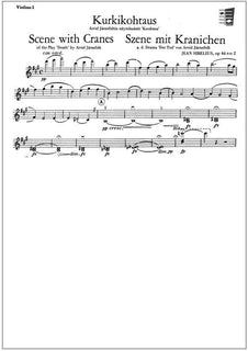 Scene with Cranes - Parts (2 clarinets, timpani, strings 33221)