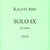 Tuotteen Solo IX - Oboe pikkukuva 1