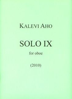 Valokuva kirjasta  Solo IX - Oboe, kuuluu tuoteryhmään Musiikki.
