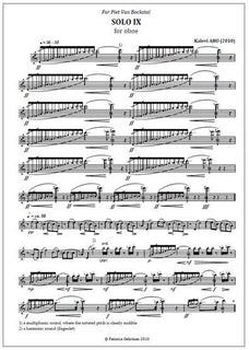 Solo IX - Oboe