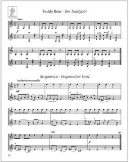 Duettini for two violins