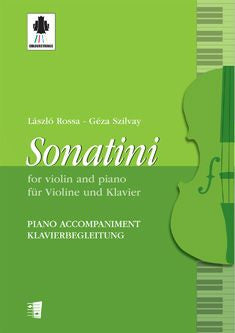 Valokuva kirjasta  Sonatini for violin and piano - Piano accompaniment, kuuluu tuoteryhmään Musiikki.