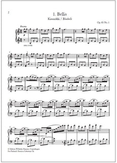 Kukkasarja / The Flowers Op. 85 - Piano