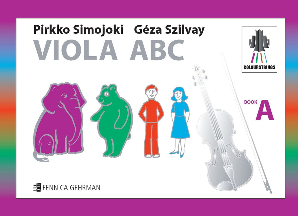 Valokuva kirjasta Pirkko Simojoki / Géza Szilvay Colourstrings Viola ABC: Book A, kuuluu tuoteryhmään Musiikki.